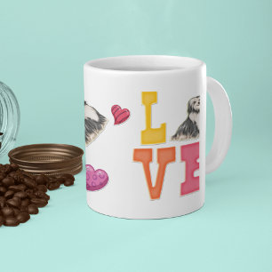 Niedlicher Valentinstag Havanese Hund Lover Kaffeetasse