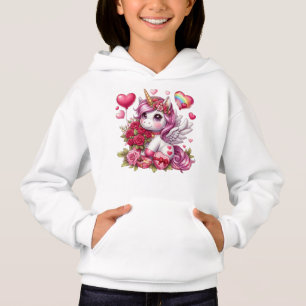 Niedlicher Valentinstag Hoodie