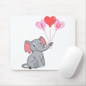 niedlicher Valentinstag I Liebe Herz Mousepad (Mit Mouse)