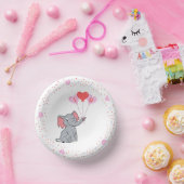 niedlicher Valentinstag I Liebe Herz Pappteller (Party)