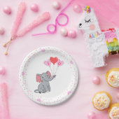 niedlicher Valentinstag I Liebe Herz Pappteller (Party)