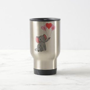 niedlicher Valentinstag I Liebe Herz Reisebecher