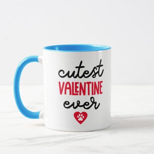 Niedlicher Valentinstag je ..aus Ihrer Dackel Tasse (Links)