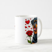 Niedlicher Valentinstag Kaffeetasse (VorderseiteRechts)