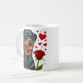 Niedlicher Valentinstag Kaffeetasse (Vorderseite Links)