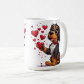 Niedlicher Valentinstag Kaffeetasse (VorderseiteRechts)