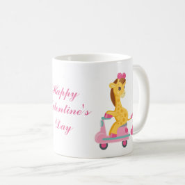 Niedlicher Valentinstag Kaffeetasse