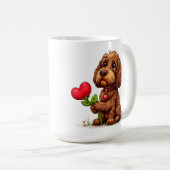 Niedlicher Valentinstag Kaffeetasse (VorderseiteRechts)