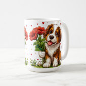 Niedlicher Valentinstag Kaffeetasse (VorderseiteRechts)