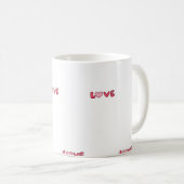 Niedlicher Valentinstag Kaffeetasse (VorderseiteRechts)