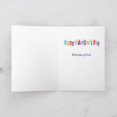 Niedlicher Valentinstag Karte (Innenseite)