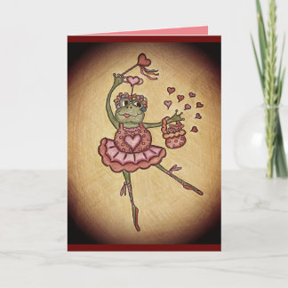 Niedlicher Valentinstag Karte