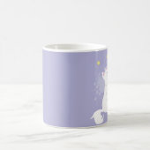 Niedlicher Valentinstag Kitty Kaffeetasse (Mittel)