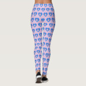 Niedlicher Valentinstag Leggings (Rückseite)