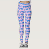 Niedlicher Valentinstag Leggings (Vorderseite)
