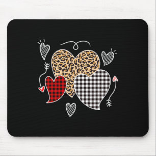 Niedlicher Valentinstag Liebe Herzstück Girls Kind Mousepad