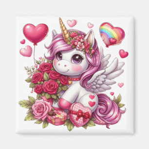 Niedlicher Valentinstag Magnet