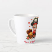 Niedlicher Valentinstag Milchtasse (Linke Ecke)