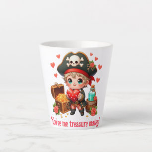 Niedlicher Valentinstag Milchtasse