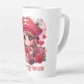 Niedlicher Valentinstag Milchtasse (Rechte Ecke)