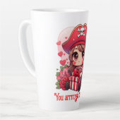 Niedlicher Valentinstag Milchtasse (Linke Ecke)