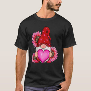Niedlicher Valentinstag mit Leopardensonne T-Shirt
