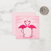 Niedlicher Valentinstag Mitteilungskarte (Vorderseite/Rückseite Beispiel)