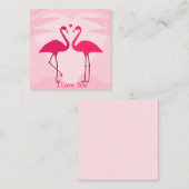 Niedlicher Valentinstag Mitteilungskarte (Vorne/Hinten)