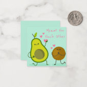 Niedlicher Valentinstag Mitteilungskarte (Vorderseite/Rückseite Beispiel)