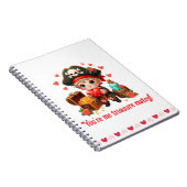 Niedlicher Valentinstag Notizblock (Rechte Seite)