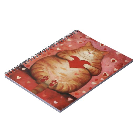 Niedlicher Valentinstag Notizblock (Linke Seite)