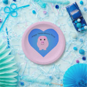 Niedlicher Valentinstag Pappteller (Party)