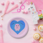 Niedlicher Valentinstag Pappteller (Party)