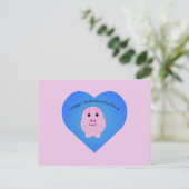 Niedlicher Valentinstag Postkarte (Stehend Vorderseite)