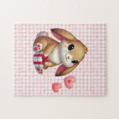 Niedlicher Valentinstag Puzzle (Horizontal)
