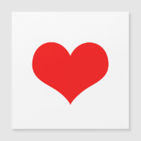 Niedlicher Valentinstag, Rotes Herz, benutzerdefin