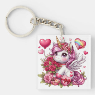 Niedlicher Valentinstag Schlüsselanhänger