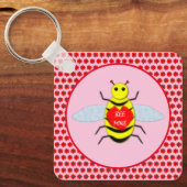 Niedlicher Valentinstag Schlüsselanhänger (Vorderseite)