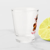 Niedlicher Valentinstag Schnapsglas (Links)