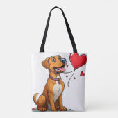 Niedlicher Valentinstag Tasche (Rückseite)
