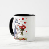 Niedlicher Valentinstag Tasse (Vorderseite Links)