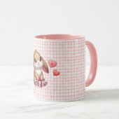 Niedlicher Valentinstag Tasse (VorderseiteRechts)