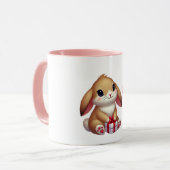 Niedlicher Valentinstag Tasse (Vorderseite Links)