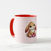 Niedlicher Valentinstag Tasse (Vorderseite Links)