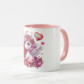 Niedlicher Valentinstag Tasse (VorderseiteRechts)