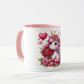Niedlicher Valentinstag Tasse (Vorderseite Links)