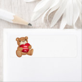 Niedlicher Valentinstag Teddybär (Insitu)