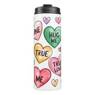 Niedlicher Valentinstag Thermosbecher