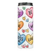 Niedlicher Valentinstag Thermosbecher (Rückseite)