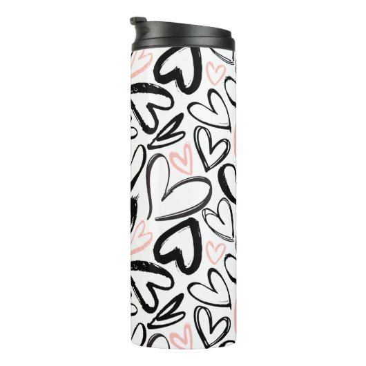 Niedlicher Valentinstag Thermosbecher (Nach rechts gedreht)